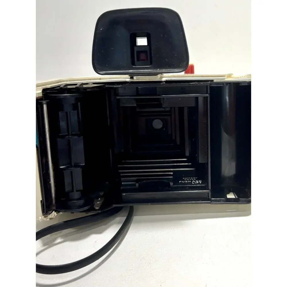 Vintage Polaroid Swinger Model 20 Land Camera w Case Manual Film Canisters
